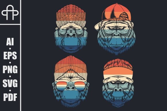 Monkey Cool Collection Retro